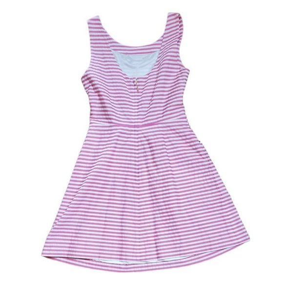Kate Spade Women's Jillian Barbie Pink Seersucker Sleeveless Dress Size 2 - Picture 2 of 6